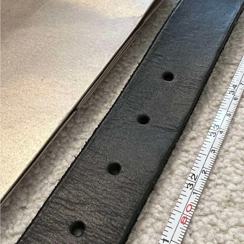 Gucci GG Marmont Mens black leather belt 💯 Authentic - Picture 5 of 9